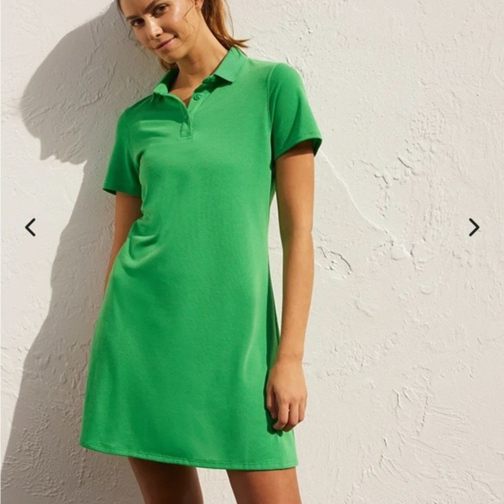 Outdoor voices birdie polo Kelly dress